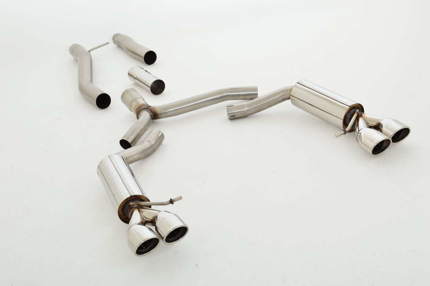 76mm Duplex-Anlage Audi A5 B8 Sportback Frontantrieb und Quattro