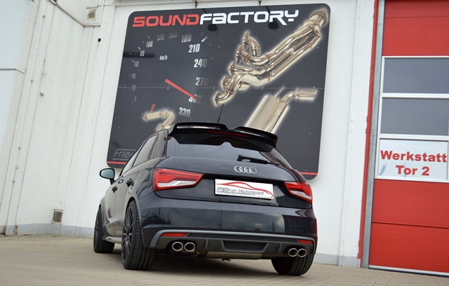 76mm Duplex-Anlage mit Klappensteuerung Audi S1 und Sportback