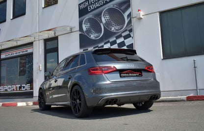 76mm Duplex-Anlage Audi A3 8V Sportback Quattro