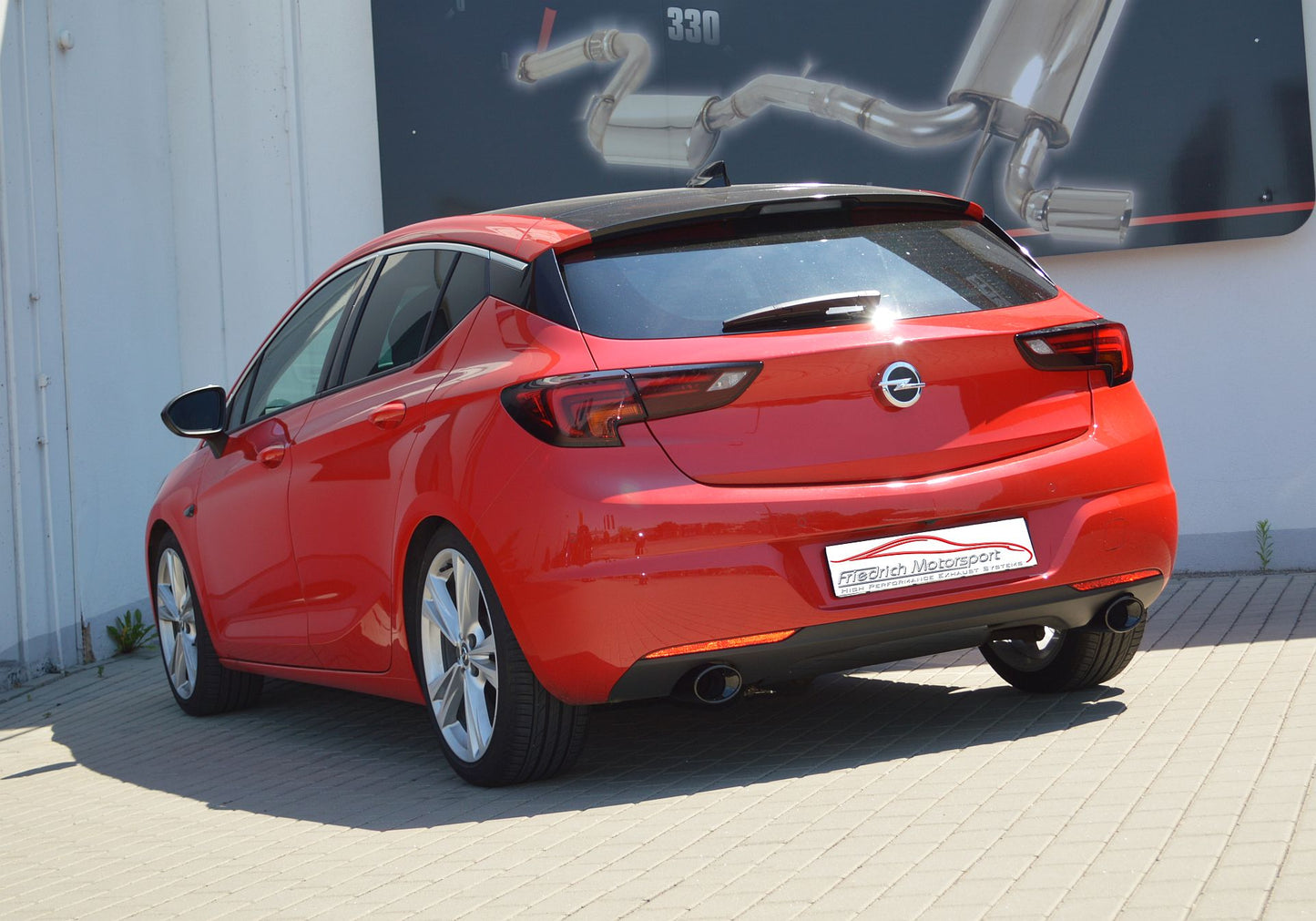 Gruppe A Duplex-Anlage Opel Astra K 5-Türer