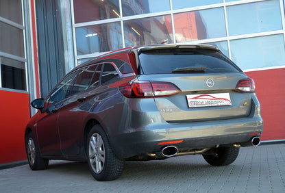 76mm Duplex-Anlage Opel Astra K Sports Tourer