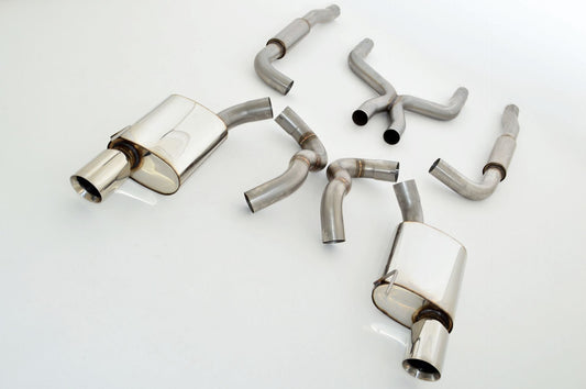 76mm Duplex-Anlage Ford Mustang 5 (S197) Coupe und Cabrio