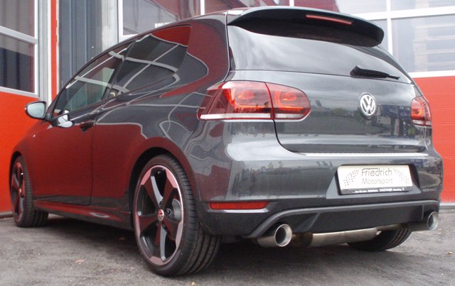 3 Zoll (76mm) Duplexanlage VW Golf VI GTI + Edition 35