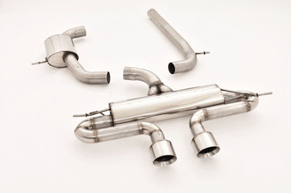 3 Zoll (76mm) Duplexanlage Edelstahl