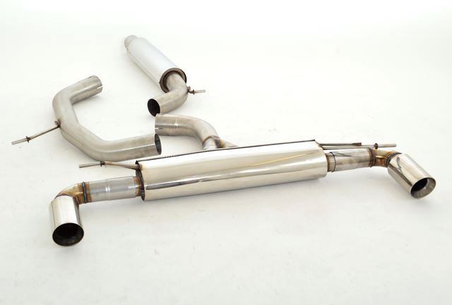 76mm Duplex-Anlage VW Beetle 5C und Cabrio inkl. Dune