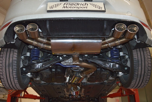 76mm Duplex-Anlage mit originaler Klappensteuerung VW Golf VII R