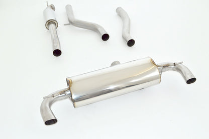 76mm Duplex-Anlage Edelstahl