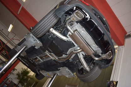 76mm Duplex-Anlage Edelstahl