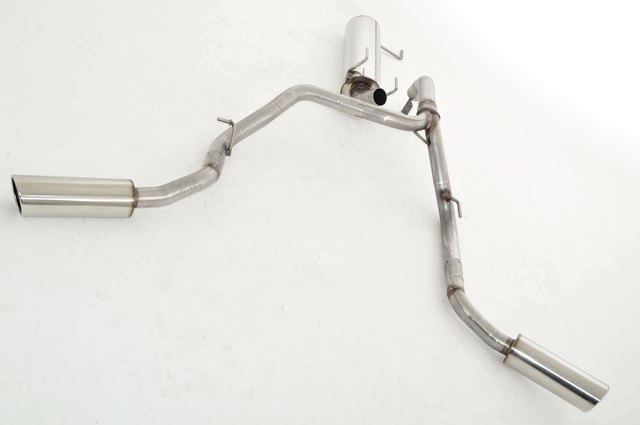 Gruppe A Sidepipe Duplexanlage Isuzu D-Max TFS