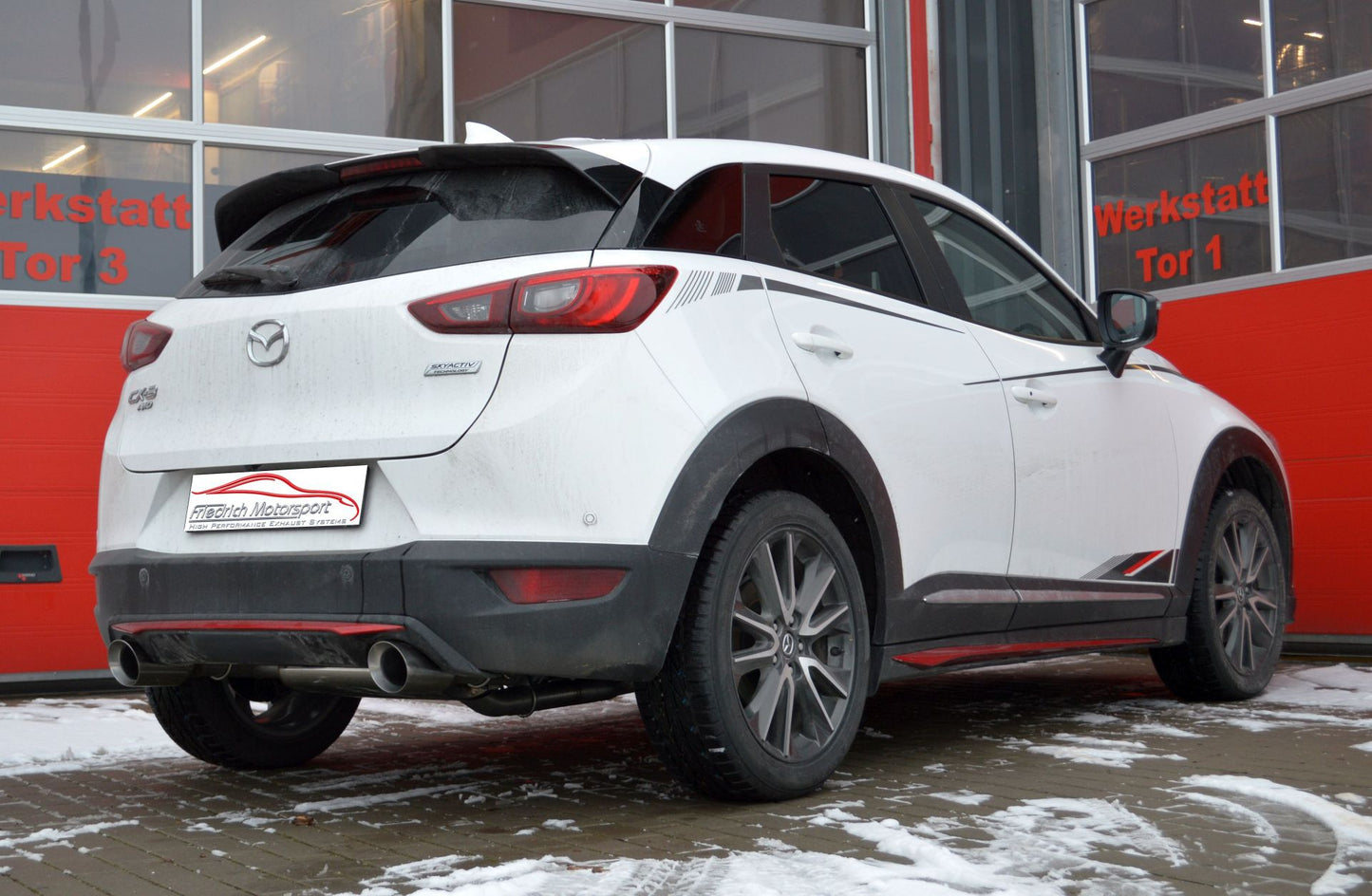 Gruppe A Duplex-Anlage Mazda CX-3 Allrad