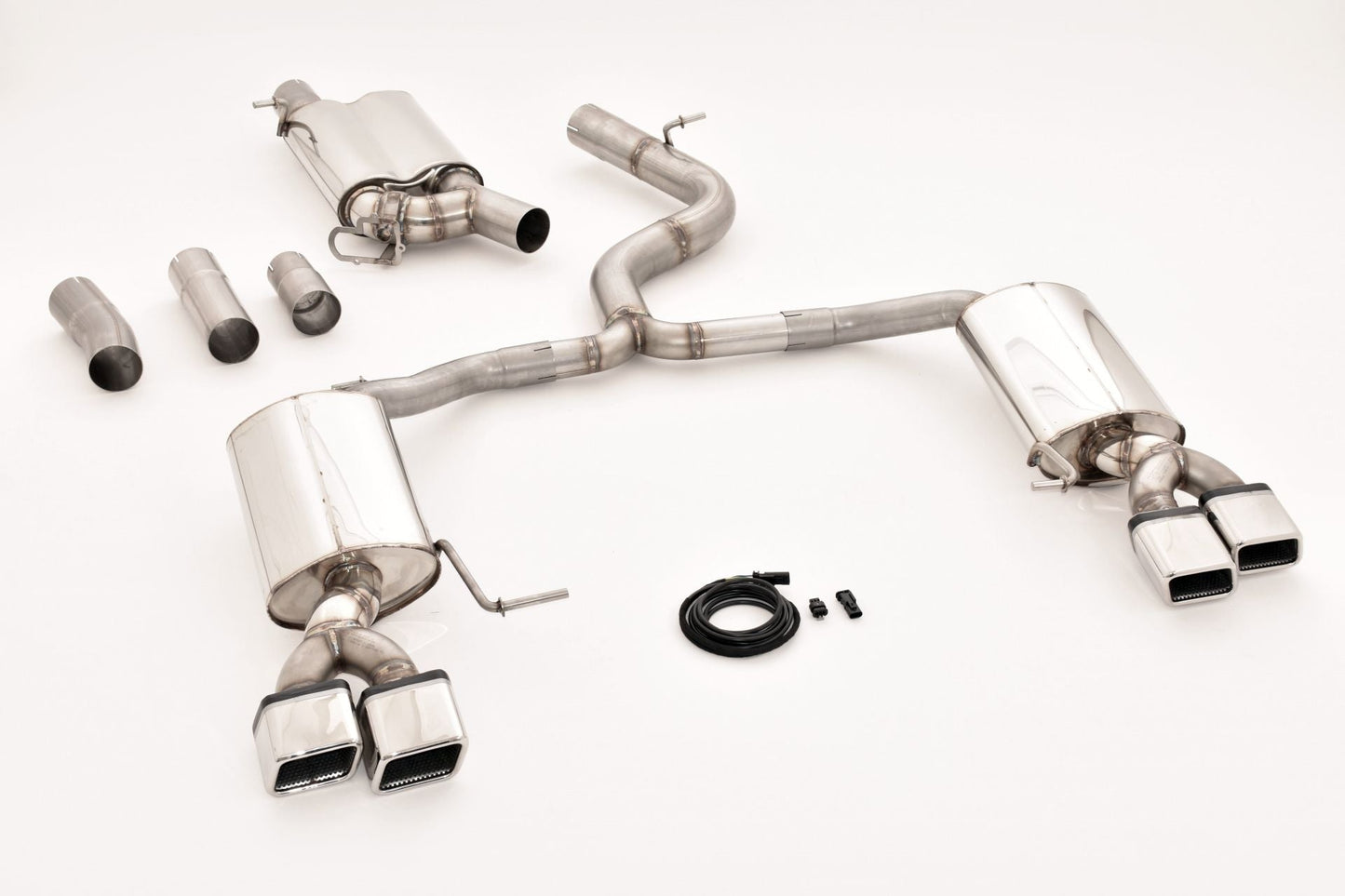 76mm Duplex-Anlage mit originaler Klappensteuerung Skoda Superb 3V (3T)