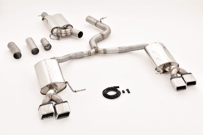 76mm Duplex-Anlage mit originaler Klappensteuerung Skoda Superb 3V (3T)