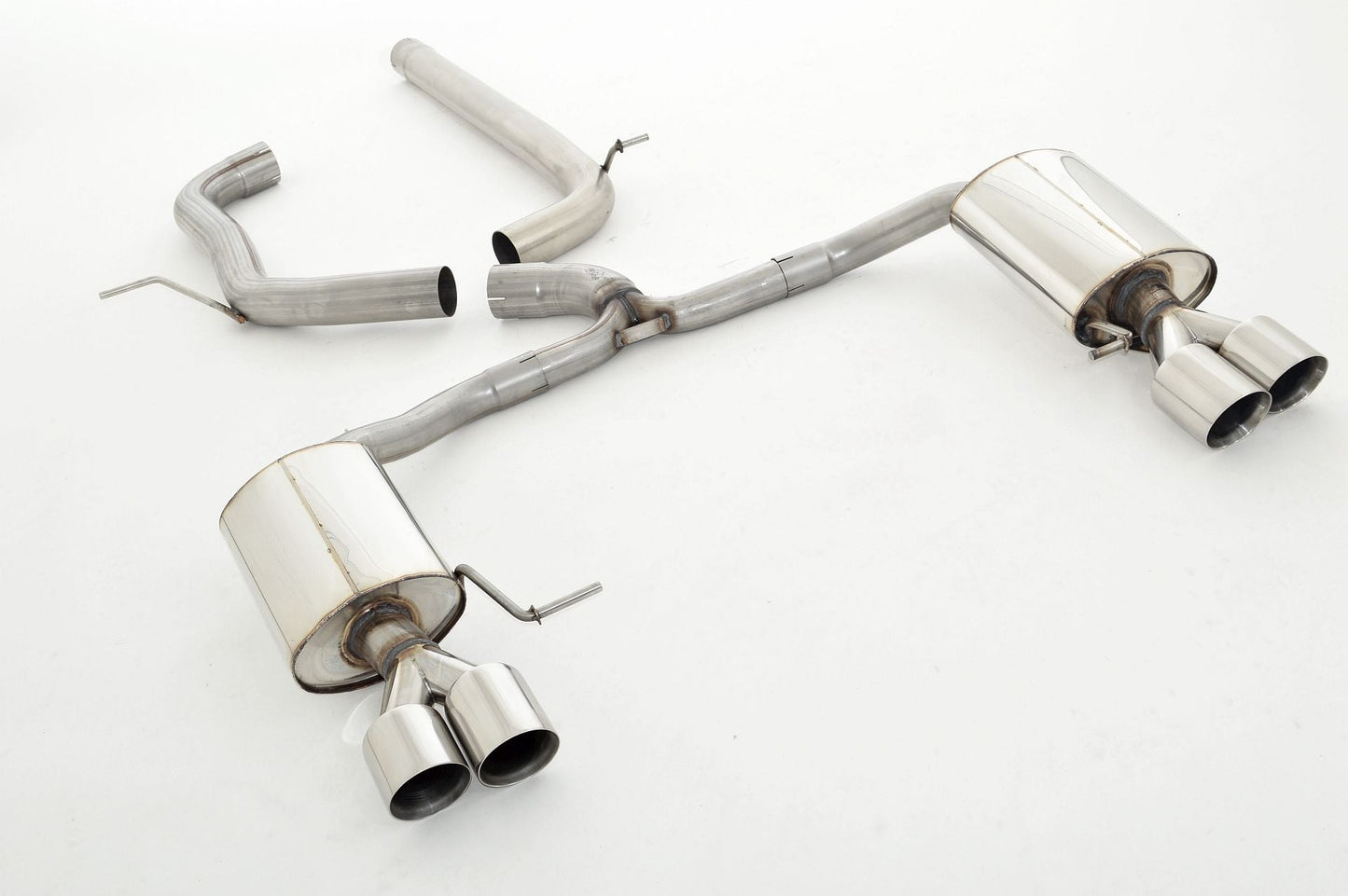 76mm Duplex-Anlage Edelstahl