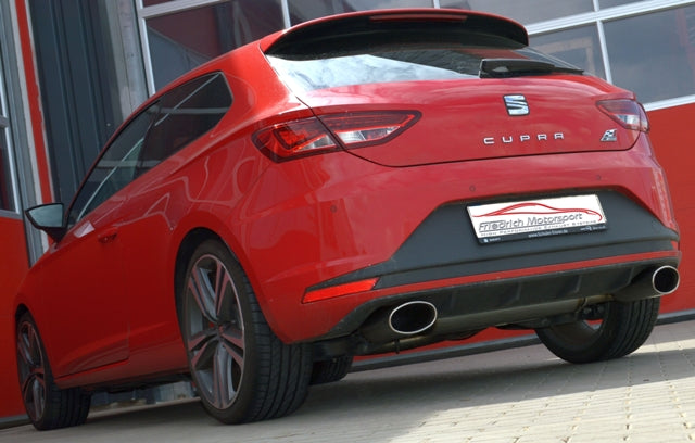 76mm Duplexanlage Seat Leon 5F Cupra