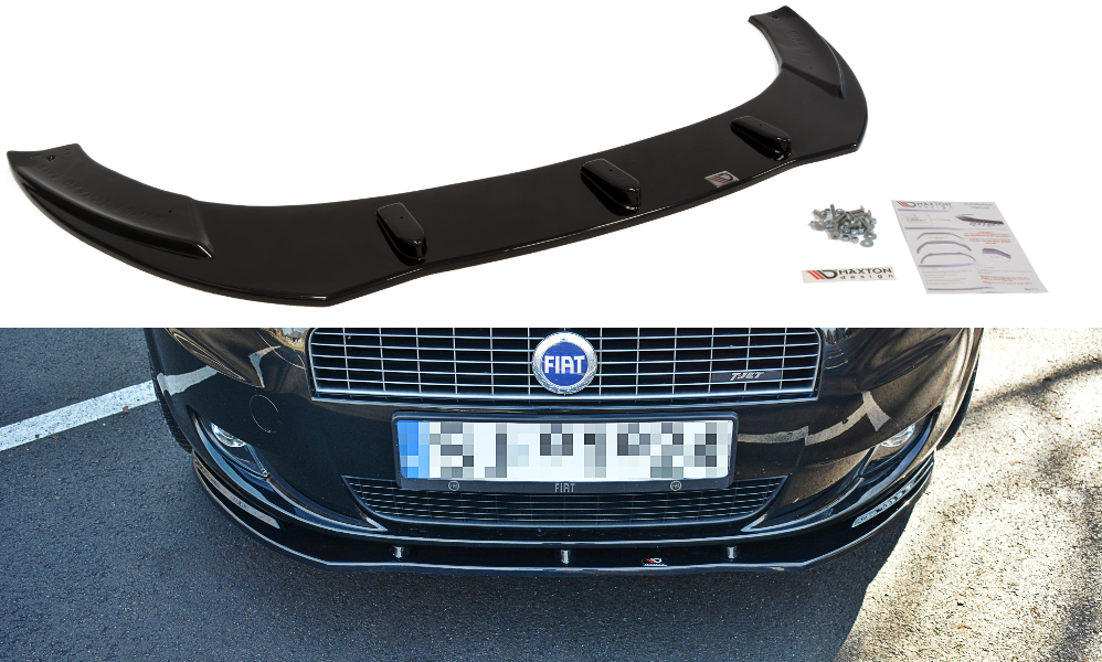 Front Ansatz für FIAT GRANDE PUNTO STANDARD schwarz matt