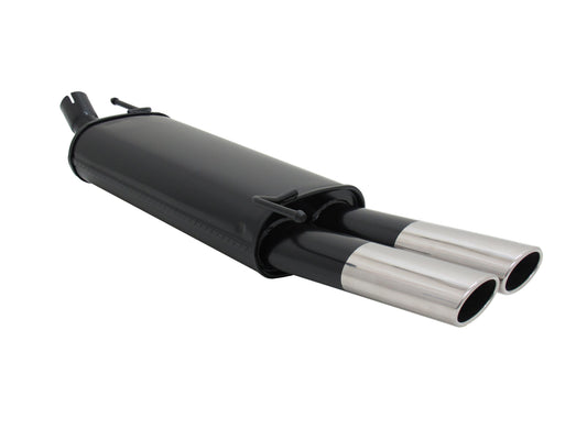 Novus Sportauspuff für VW Golf 3 / Golf 4 Cabrio 2x85/58mm AM-Design