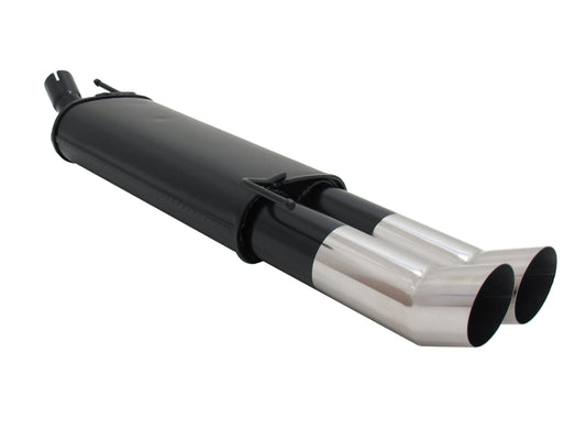 Novus Sportauspuff für VW Golf 3 / Golf 4 Cabrio 2x90mm DTM