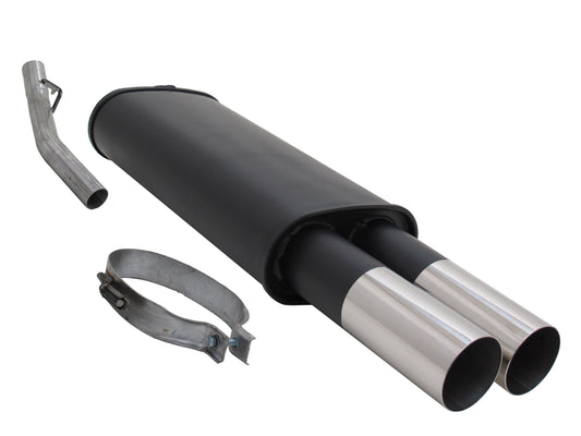 Novus Sportauspuff für Opel Vectra A 2x76mm RL-Design