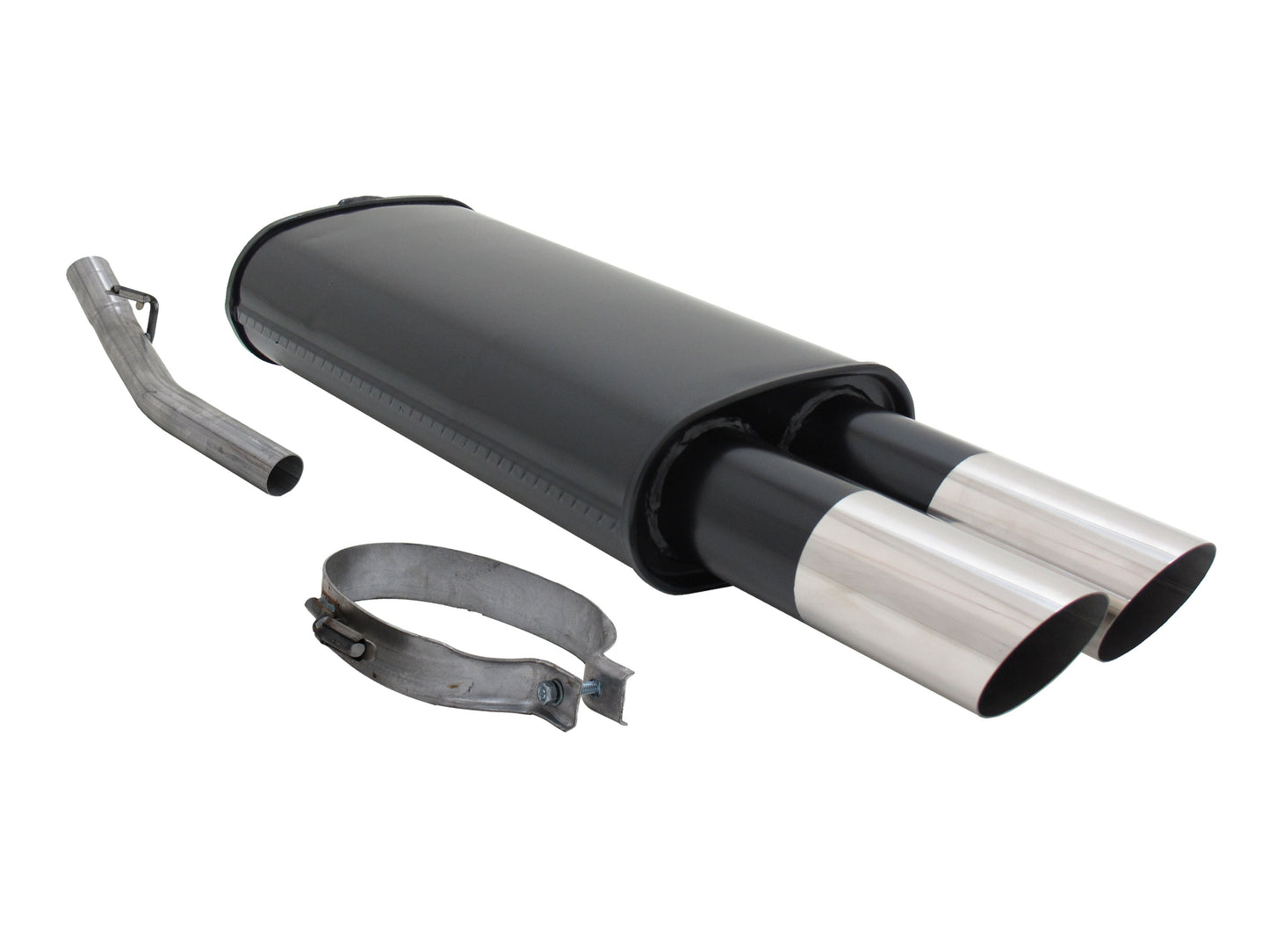 Novus Sportauspuff für Opel Vectra A 2x76mm MS-Design