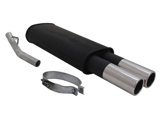 Novus Sportauspuff für Opel Vectra A 2x76mm