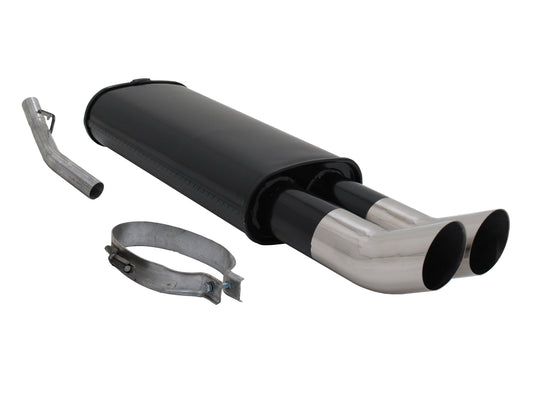 Novus Sportauspuff für Opel Vectra A 2x76mm DTM