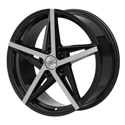 AXXION Felge AX10 Schwarz Hochglanzpoliert