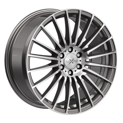 AXXION Felge AX5 Daytona Grau Hochglanzpoliert