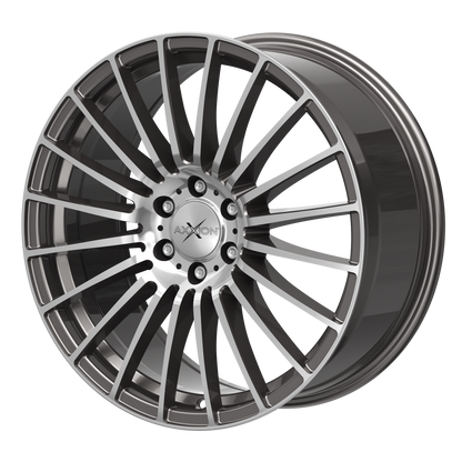AXXION Felge AX5 Daytona Grau Hochglanzpoliert