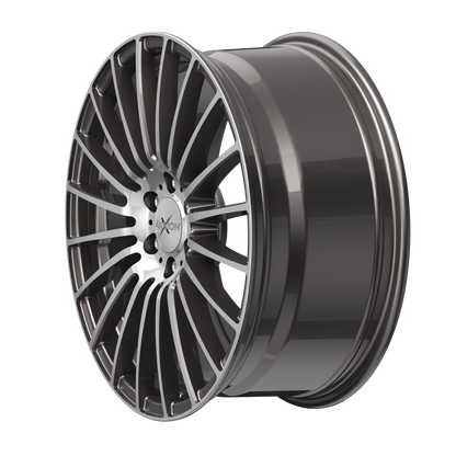 AXXION Felge AX5 Daytona Grau Hochglanzpoliert