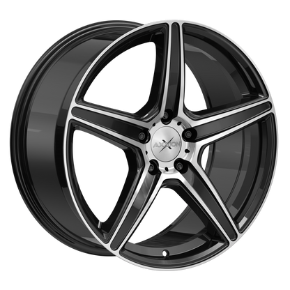 AXXION Felge AX7 Schwarz Hochglanzpoliert