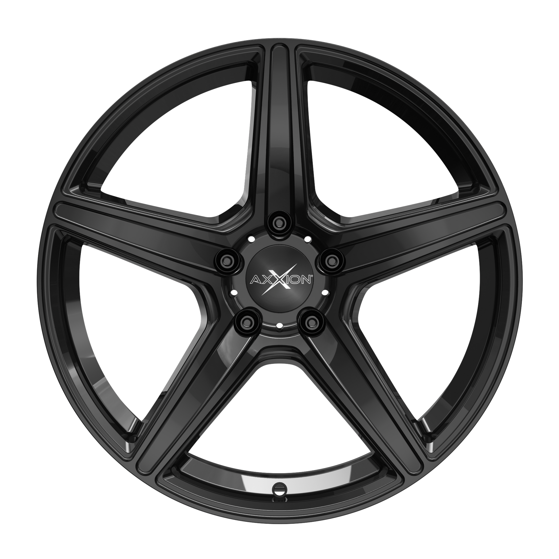 AXXION Felge AX7 Schwarz glänzend lackiert