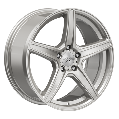 AXXION Felge AX7 Solid Titanium Silber matt lackiert
