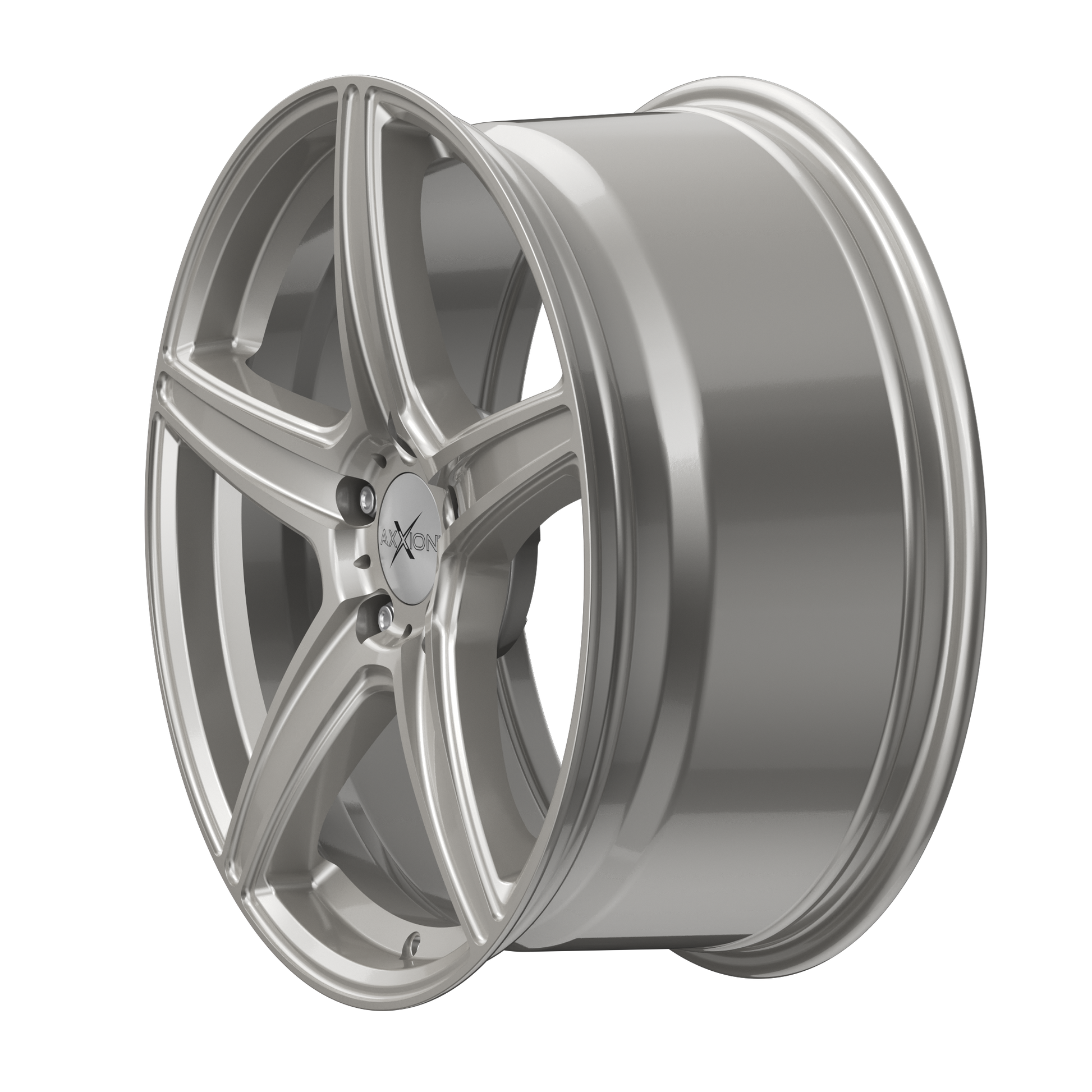 AXXION Felge AX7 Solid Titanium Silber matt lackiert