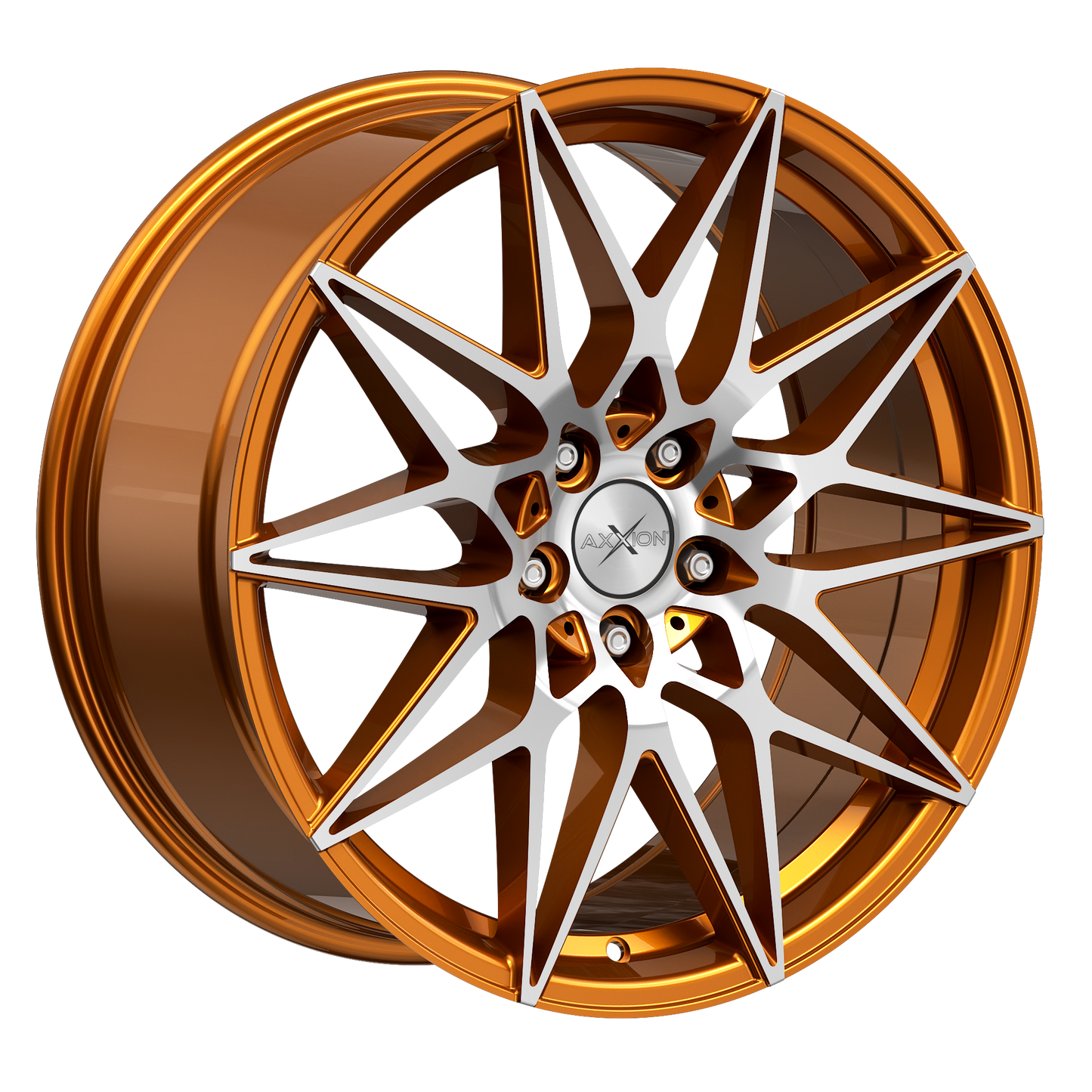 AXXION Felge AX9 Kupfer Hochglanzpoliert