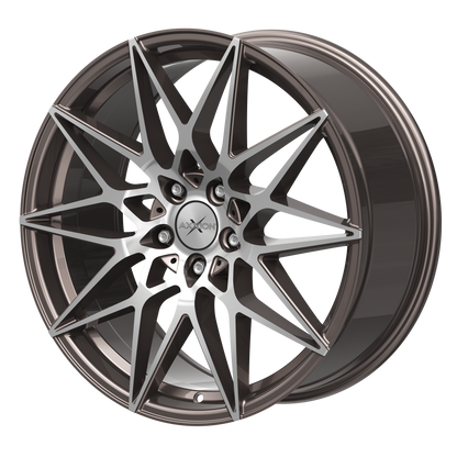 AXXION Felge AX9 Platin Grau Hochglanzpoliert