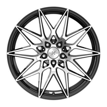 AXXION Felge AX9 Schwarz Hochglanzpoliert