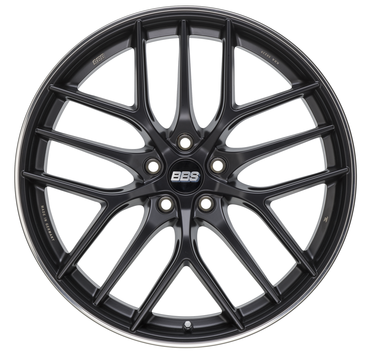 BBS CC-R Schwarz Seidenmatt