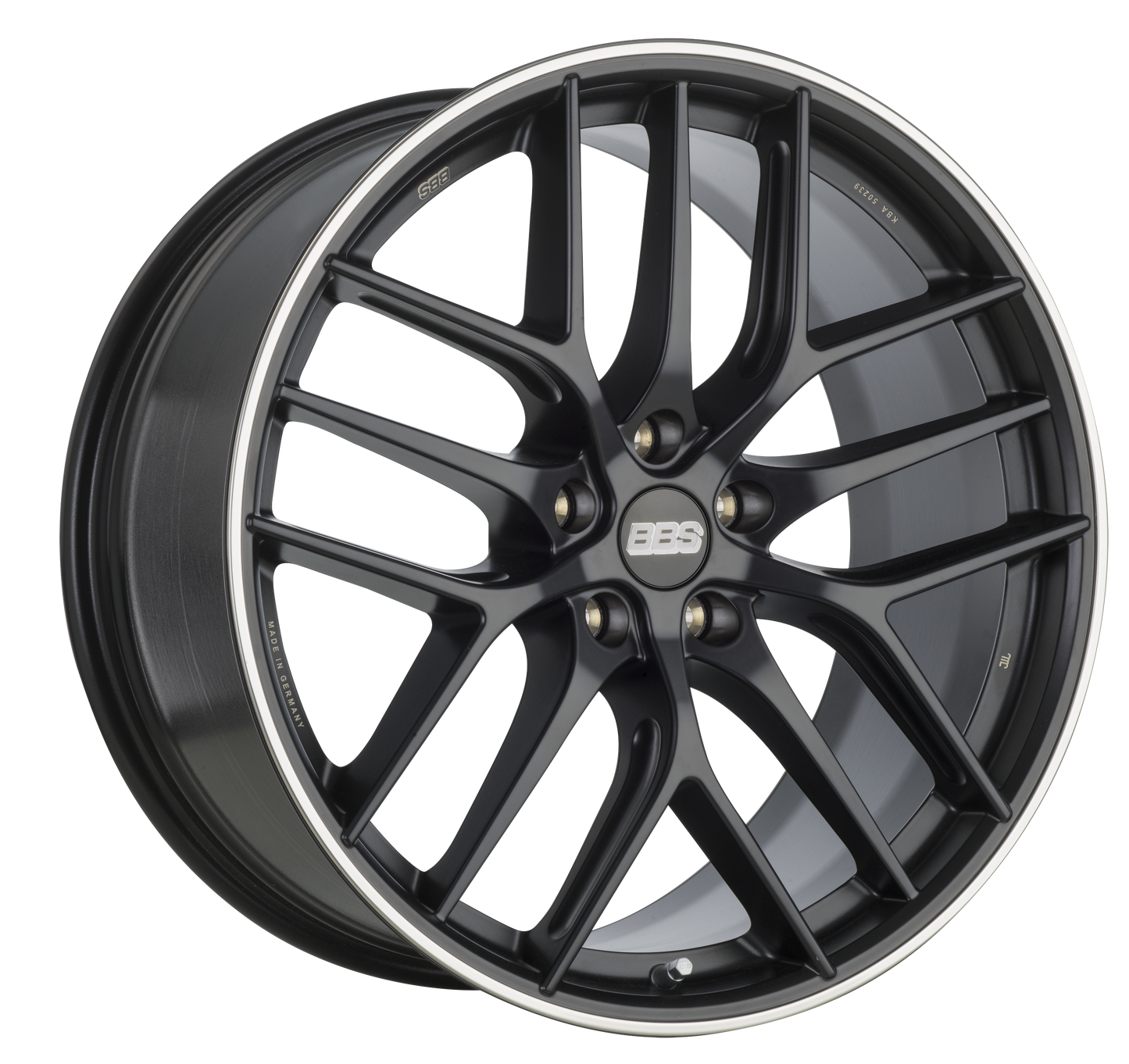 BBS CC-R Schwarz Seidenmatt