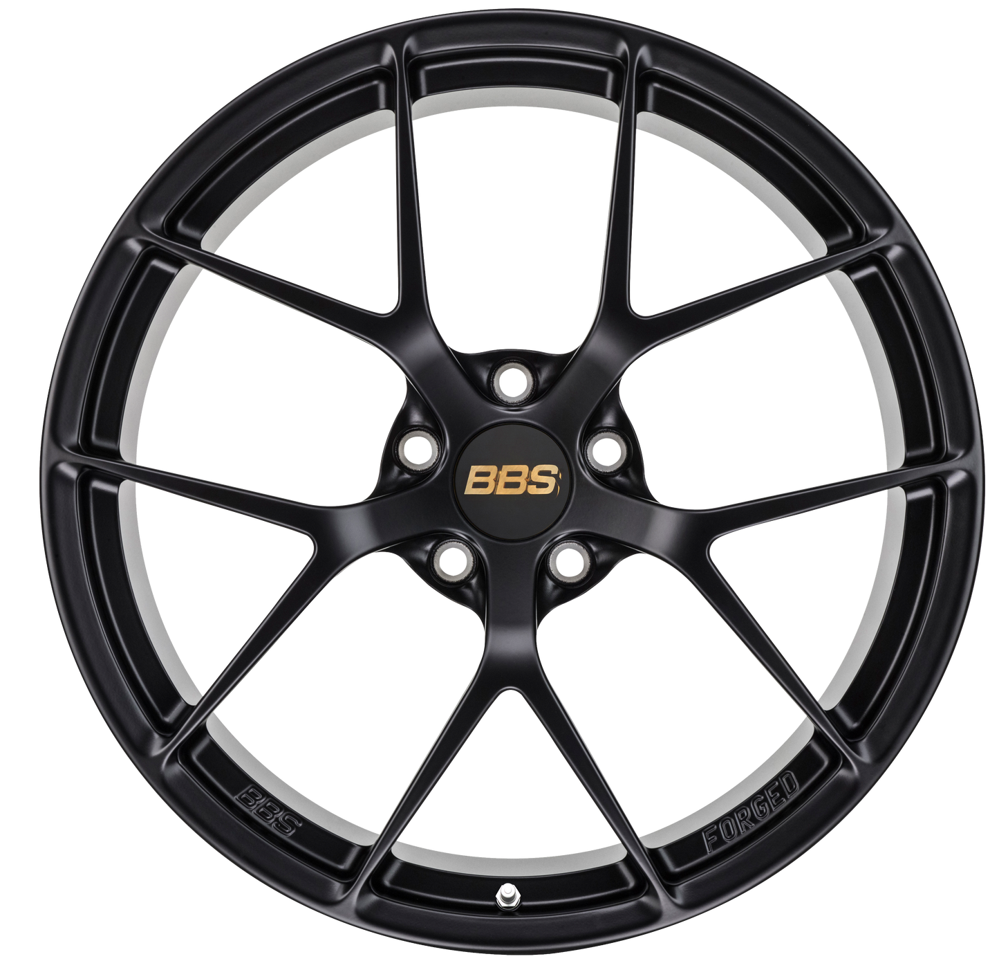 BBS-FI-R Schwarz Seidenmatt