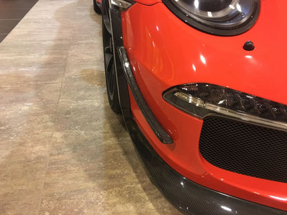 Carbon Front Flaps (Satz) Porsche 997 Turbo