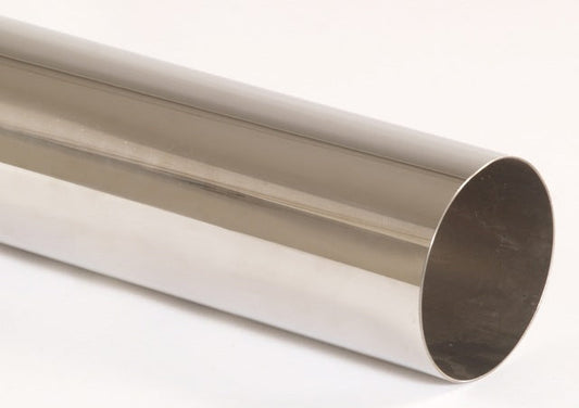 Endrohr 90mm rund scharfkantig