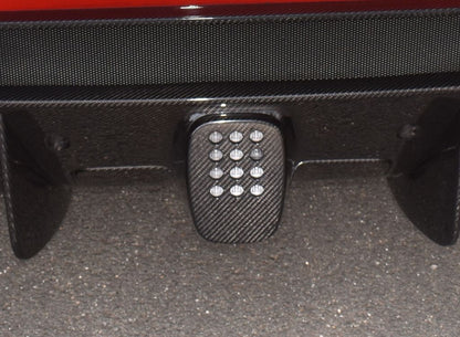 Nebellichtabdeckung in Sichtcarbon Ferrari 488 GTB