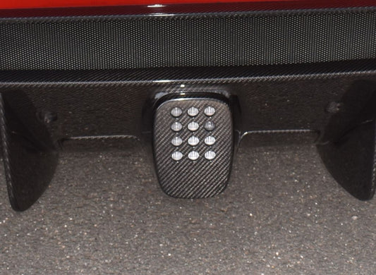 Nebellichtabdeckung in Sichtcarbon Ferrari 488 GTB