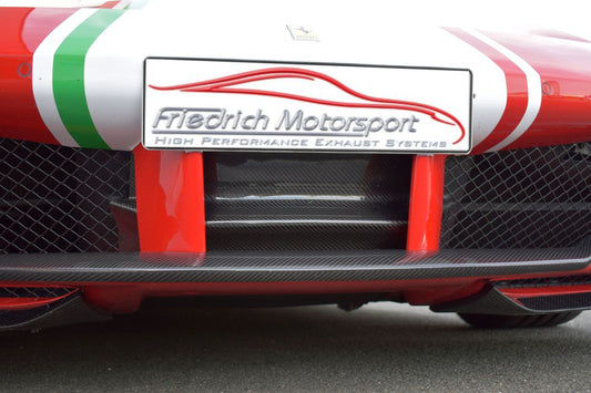 Frontblende in Sichtcarbon Ferrari 488 GTB