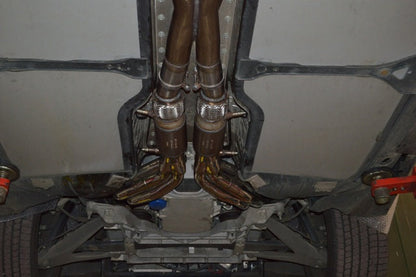 Fächerkrümmer mit 200 Zellen HJS Sport-Kat. Chevrolet Corvette C6