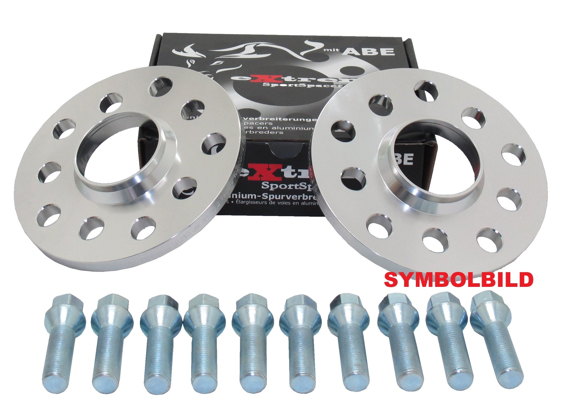 Spurverbreiterung Set 20mm inkl. Radschrauben für Mercedes SL R230