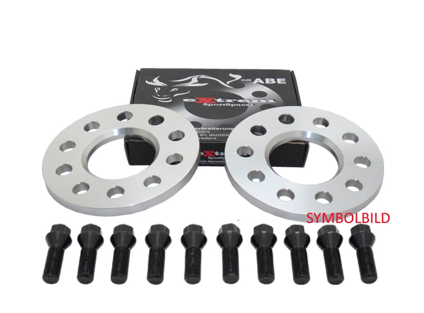 Spurverbreiterung Set 10mm inkl. Radschrauben für BMW M3 M390