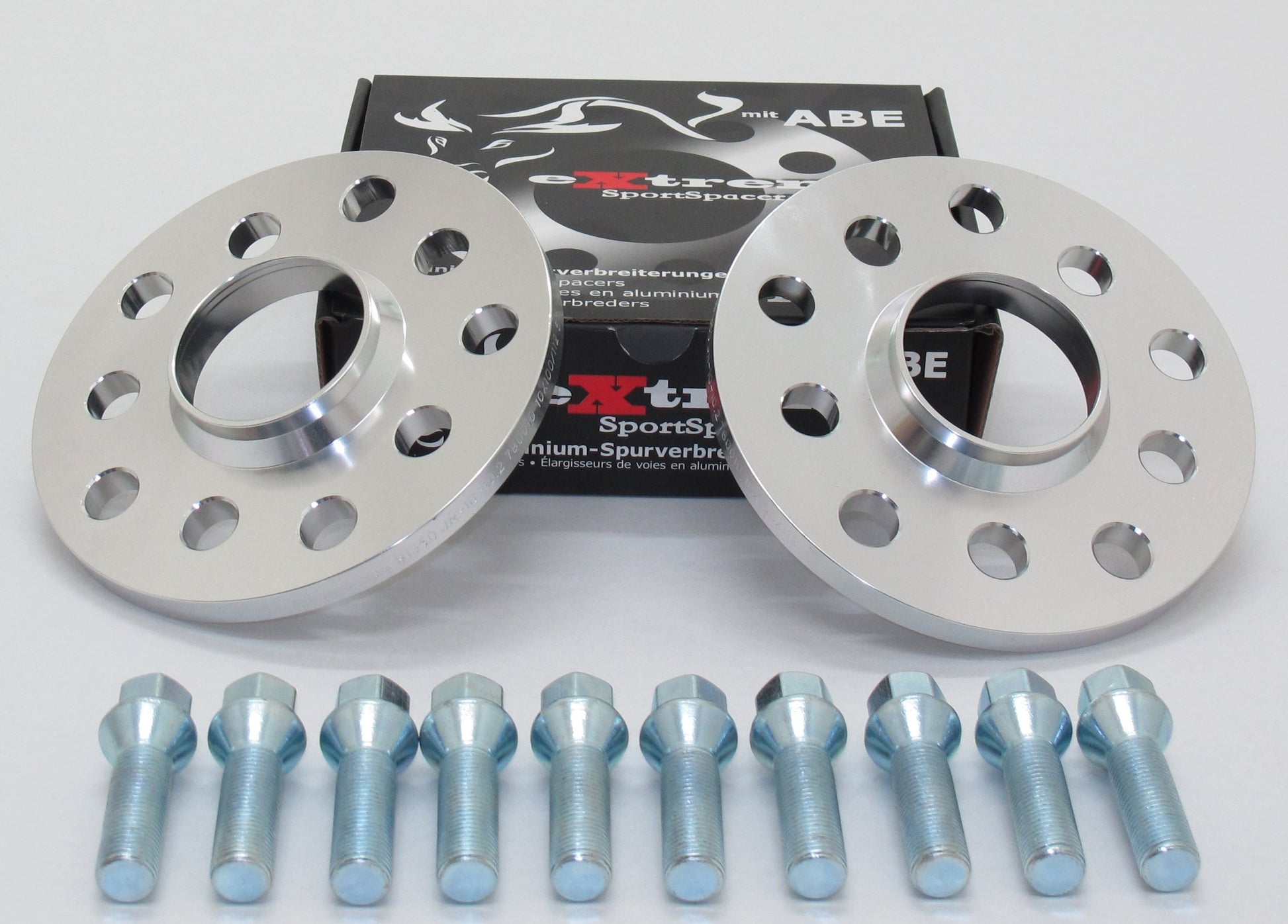 Spurverbreiterung Set 20mm inkl. Radschrauben für Peugeot 308