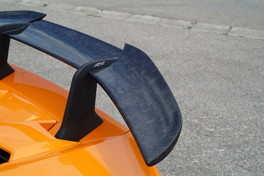 Heckflügelaufsatz (Satz) in Sichtcarbon FORGED Lamborghini Huracán Performante und Spyder