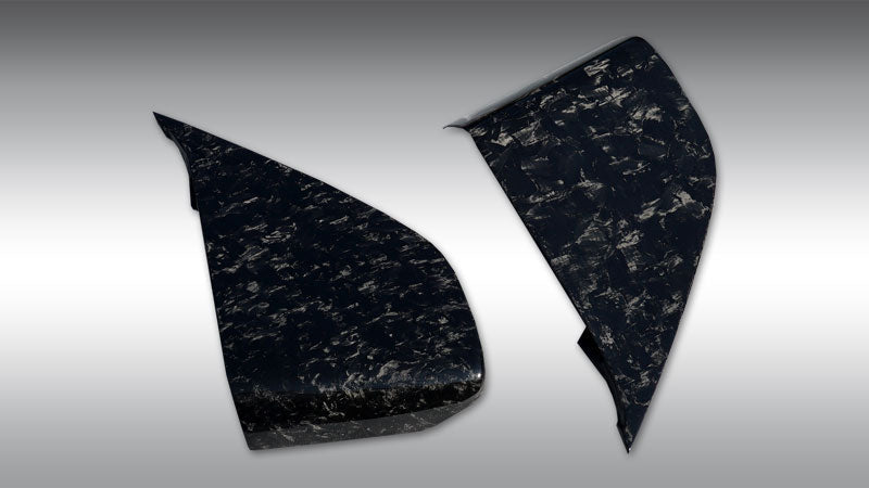Diffusoraufsatz unten (Satz) in Sichtcarbon FORGED Lamborghini Huracán Performante und Spyder